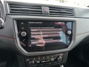 Seat Arona Crossover 1.0 EcoTSI 115KM 2019 Seat Arona 1.0 TSI 115KM FR S&amp;S DSG Kamera Cofania, zdjęcie 18