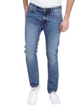 Spodnie męskie jeansowe zwężane Cross Jeans TRAMMER Slim Fit 34/30