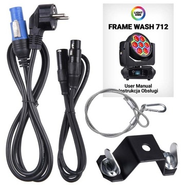 LED FX LIGHT4ME FRAME WASH 712 подвижная головка
