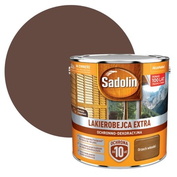 SADOLIN EXTRA 2,5L LAKIEROBEJCA ORZECH WŁOSKI