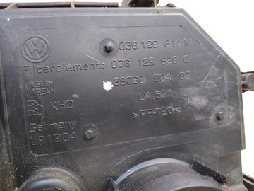 POLO 6N 1994-1998 1.4 16V POUZDRO FILTRU VZDUCHU 036129611M