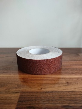 TAŚMA ANTYPOŚLIZGOWA na schody brązowa 50mm 18m wewnętrzna zewnętrzna PL