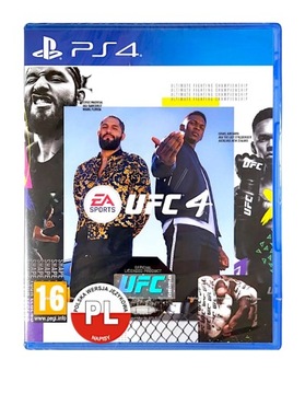 UFC 4 / PS4 / PS5 / POLSKIE NAPISY/ GRA NA PŁYCIE W PUDEŁKU