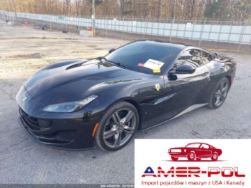 Ferrari 2019 Ferrari Portofino 2019, 3.9L V8 591KM, RWD, od ubezpieczalni 3.9 Benzyna