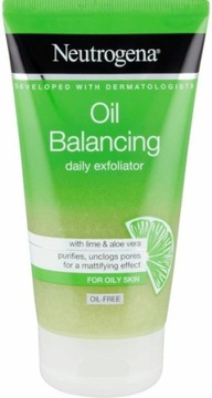 Neutrogena Oil Balancing Exfoliator Lime Aloe 150m