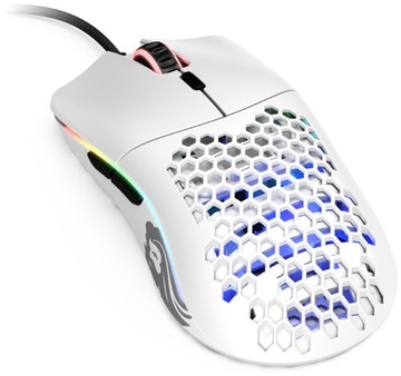 MYSZ GLORIOUS PC GAMING RACE MODEL 0, BIAŁA MATT