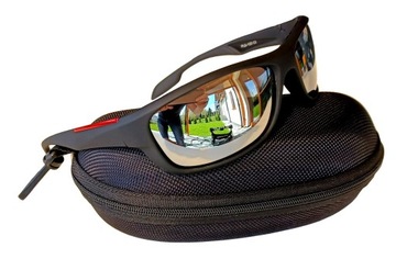 OKULARY POLARYZACYJNE SPORTOWE UV400 na Rower Etui