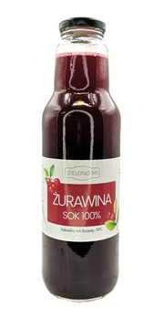 Sok żurawina 750 ml 100% NFC