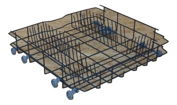 НИЖНЯЯ КОРЗИНА ДЛЯ ПОСУДОМОЕЧНОЙ МАШИНЫ BAUKNECHT WHIRLPOOL 60см