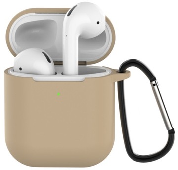 Etui Silikonowe Case AirPods 1/2 SLIM-FIT + HACZYK