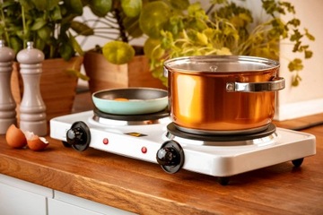 ЭЛЕКТРИЧЕСКАЯ ПЛИТА С ДВУМЯ КОНФОРКАМИ, 2000 ВТ, ПЛИТА