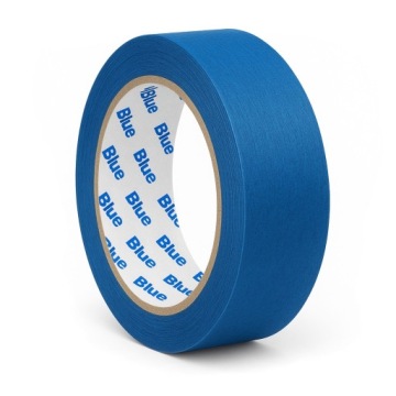TAŚMY MALARSKIE MASKUJĄCE BLUE NIEBIESKA BLU 38/UV