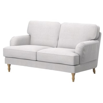 STOCKSUND Pokrycie sofy 2-os, Naturel White