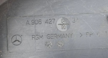 MERCEDES SPRINTER 906 KRYT ZDVIH BRZDY RUČNÍ