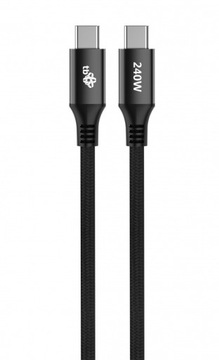 TB Kabel USB C - USB C 1m 240W czarny