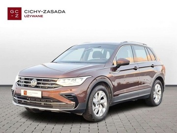Volkswagen Tiguan II SUV Facelifting 1.5 TSI 150KM 2022 Volkswagen Tiguan SalonPL 1.5TSI 150KM Elegance DSG7IQ Led MatrixACCGwaran