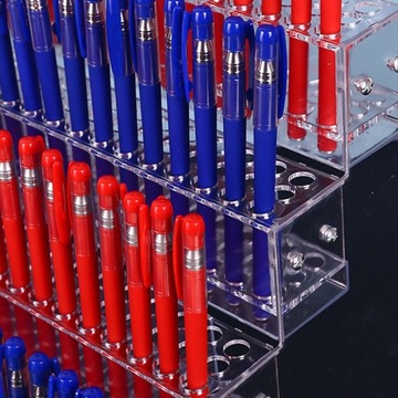 Прозрачная подставка для ручек и держатель