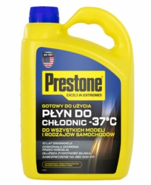 PRESTONE PŁYN DO CHŁODNIC MIESZALNY 4L -37°C