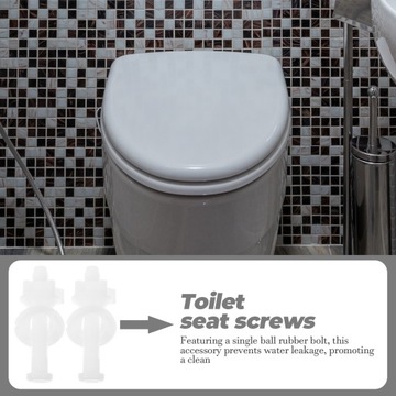 2шт винты для сиденья унитаза с шайбами ​​сиденье для унитаза