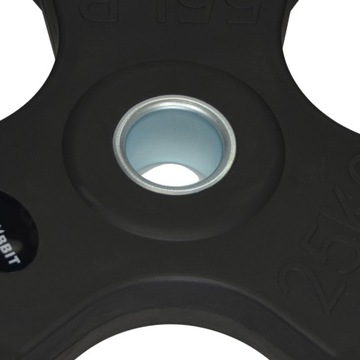 Fit-Rabbit Прорезиненный грузик для штанги весом 20 кг.