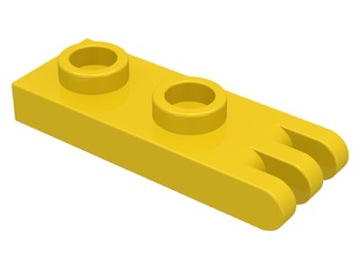 Lego 4275 zawias 2x1 3 palce żółty