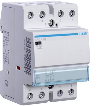 Hager Stycznik modułowy ESC440 230V AC 4Z