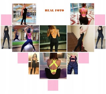 БЕСШОВНЫЙ ТРЕНИРОВОЧНЫЙ КОСТЮМ FITNESS GYM L