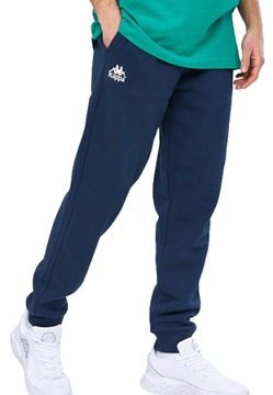 Хлопковые спортивные штаны KAPPA, размер XL, темно-синие.
