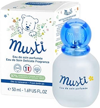 Mustela Musti, pielęgnacyjna woda perfumowana 50ml