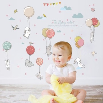 Наклейка на стену Зайчики ХИТ наклейки на стену