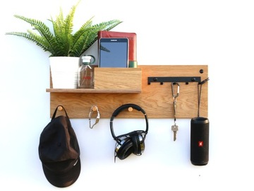 Półka organizer na ubrania Loft półka wisząca 60cm