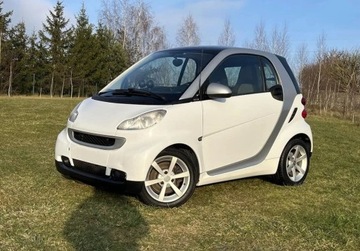 Smart Fortwo II Coupe 1.0 mhd 71KM 2009 Smart Fortwo import wlochy, klimatyzacja, panorama, lopatki, Benzyna 71KM