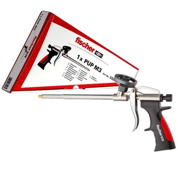 ПЕНА ДЛЯ ПИСТОЛЕТОВ FISCHER 750МЛ 12ШТ + ПИСТОЛЕТ