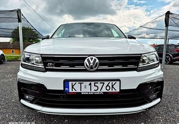 Volkswagen Tiguan II SUV 2.0 TDI 190KM 2020 Volkswagen Tiguan R-LINE 4MOTION DSG Navi Led 3xKlimatronik 2xPDC Alcantar, zdjęcie 1