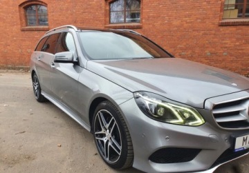 Mercedes Klasa E W212 Kombi Facelifting 250 CDI 204KM 2013 Mercedes-Benz Klasa E AMG Lift Panorama Bezwypadkowy GetHelp 2.1, zdjęcie 1