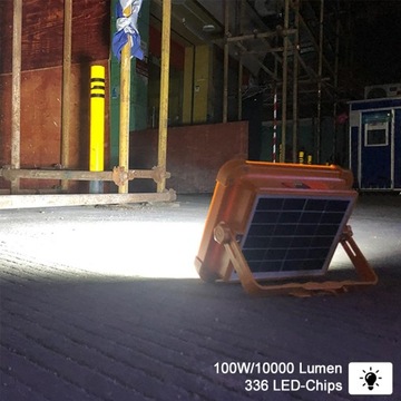 336LED LAMPA SOLARNA ŚWIATŁA OŚWIETLENIE GARAŻU PIWNICY Lampa robocza