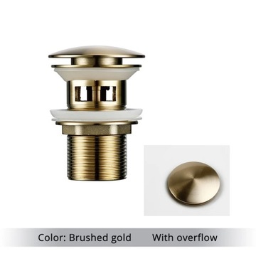 Bagnolux Multiple Colour Basin Sink Pop-Up Drainage Round Antifouling Easy