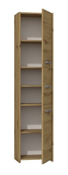 ШКАФ ДЛЯ ВАННОЙ КНИЖНЫЙ ШКАФ S43 ДУБ ARTISAN