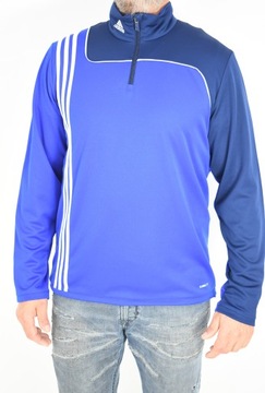 ADIDAS Climalite LEKKA SPORTOWA BLUZA logo marki 3 PASKI - L