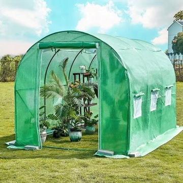 САДОВАЯ ФОЛЬГА ТУННЕЛЬ ТЕПЛИЧНАЯ 3x2x2m ФОЛЬГА ДЛЯ ОВОЩЕЙ ФРУКТОВ ФОЛЬГА UV-4