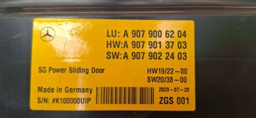 MERCEDES SPRINTER MODUL ŘÍZENÍ A9079006204