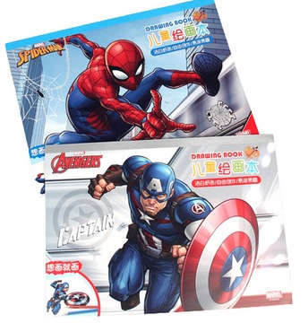 BLOK rysunkowy A4 SPIDERMAN 28 kartek AVENGERS dla chłopca dzieci do szkoły