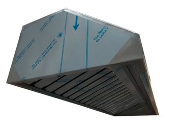 okap gastronomiczny SD100x70x40 FILTRY Wentyl XL