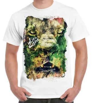 Koszulka Lion of Judah Zion Reggae Rasta Bob Marley. cotton T-Shirt