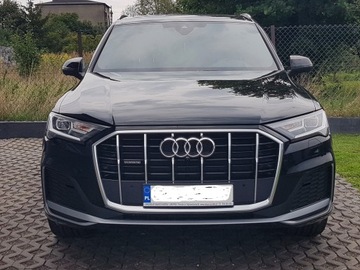 Audi Q7 II SUV Facelifting  3.0 45 TDI 231KM 2022 AUDI Q7 S-LINE QUATTRO 3,0 TDI SZKLANY DACH 4x4 KRAJOWY I-WŁAŚCICIEL CZARNY, zdjęcie 14