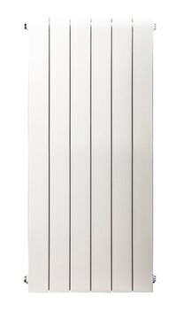 Grzejnik aluminiowy Alliance 800 - 4 żebra biały