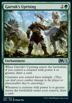 Garruk's Uprising - draw za duże stwory @@@