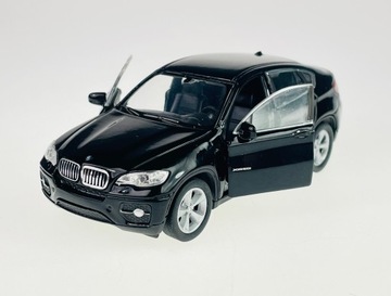 WELLY BMW X6 E71 CZARNY 1:34 NOWY METALOWY MODEL