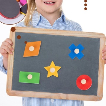 Головоломка на соответствие фигур Раннее образование Обучение