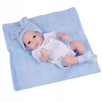 Baby Doll Pełna Silikon 11 Cal Noworodka